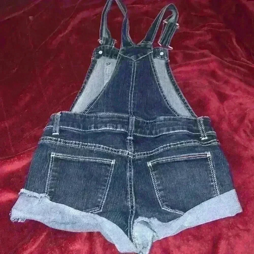 Girls overall shorts size 10-12